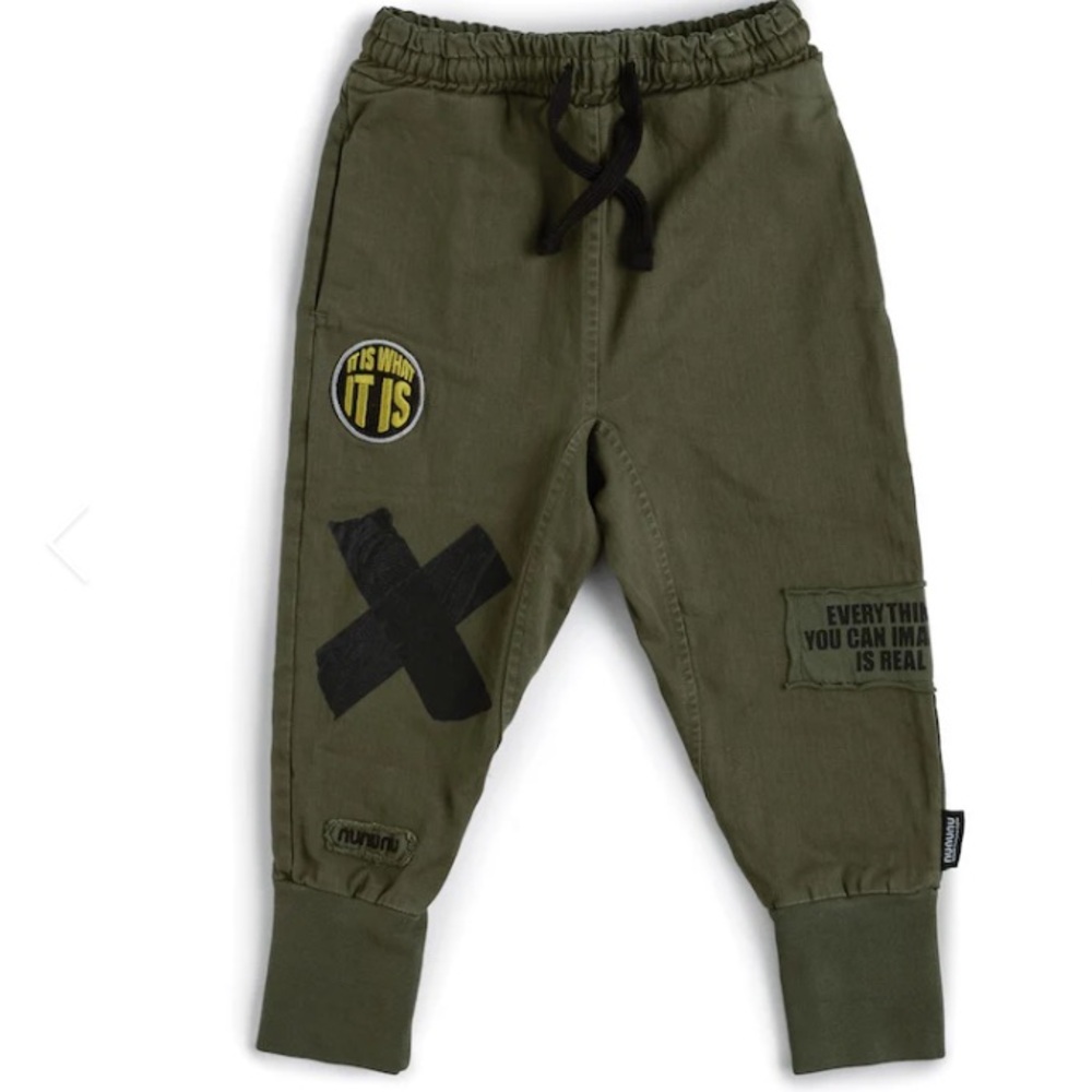 NUNUNU Inspiration Pants Olive